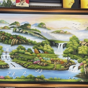 Sơn dầu về sơn thuỷ